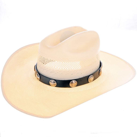 Buffalo Nickels Hatband Genuine Leather Navajo Accessory