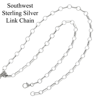 Sterling-Silver-Southwest-Link-Chain