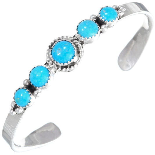 kingman-turquoise-silver-row-bracelet