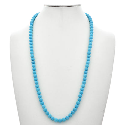 turquoise-beaded-necklace-sterling