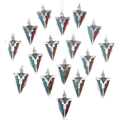 turquoise-coral-arrowhead-necklace-group-pic