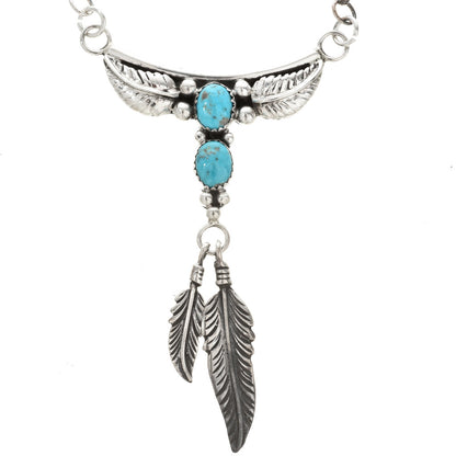 turquoise-feather-y-necklace-closeup