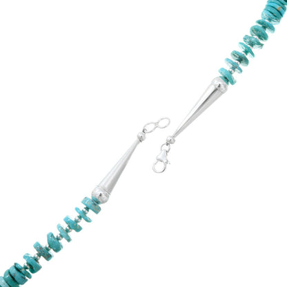 turquoise-spiny-oyster-heishi-necklace-claw-lock